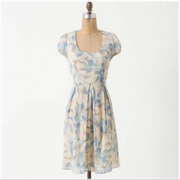 Anthropologie Dresses & Skirts - Anthropologie Moulinette Soeurs silk floral dress